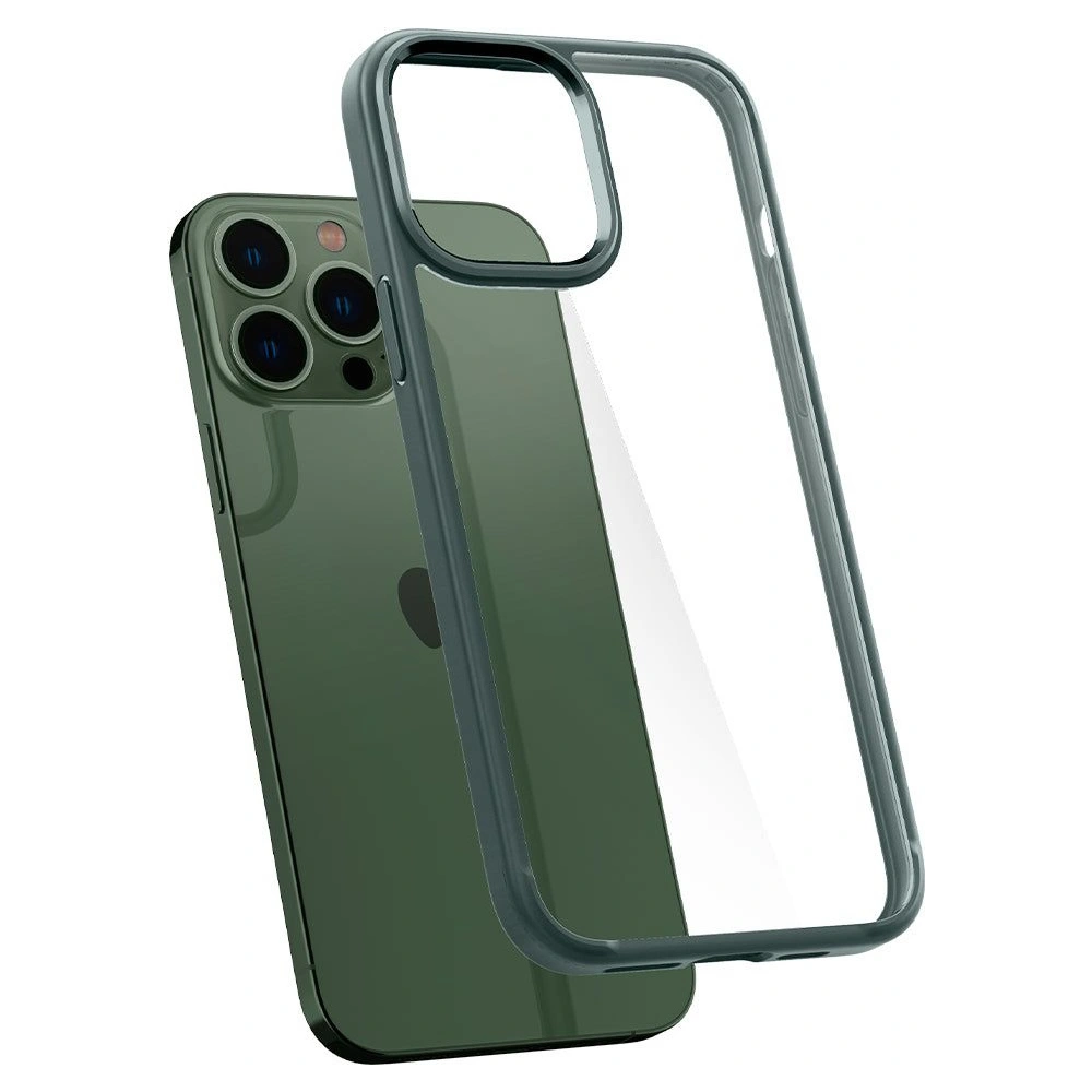 Hurtownia GSM - Etui Spigen Ultra Hybrid Apple iPhone 13 Pro Max Midnight Green - SPN2258MIDGRN - {ean13} - Hurt