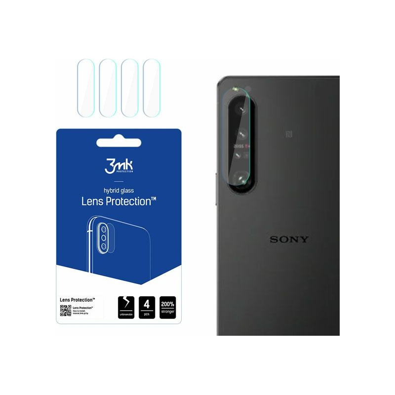 Hurtownia 3MK - 5903108477147 - 3MK3723 - Szkło hybrydowe na obiektyw aparatu 3MK Lens Protection Sony Xperia 1 IV [4 PACK] - B2B homescreen