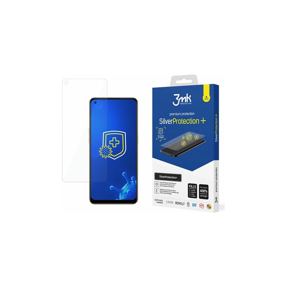 Hurtownia GSM - Antymikrobowa folia ochronna 3MK Silver Protect+ Oppo Reno 7 - 3MK3726 - {ean13} - Hurt