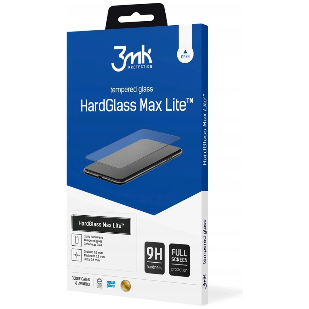 Hurtownia GSM - Tvrzené sklo 3MK HardGlass Max Lite Redmi 10 2022 černé - 3MK3734BLK - {ean13} - Hurt