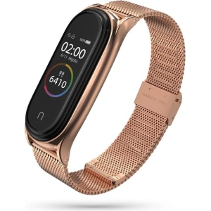 Bransoleta Tech-Protect Milaneseband Xiaomi Mi Band 7 Rose Gold