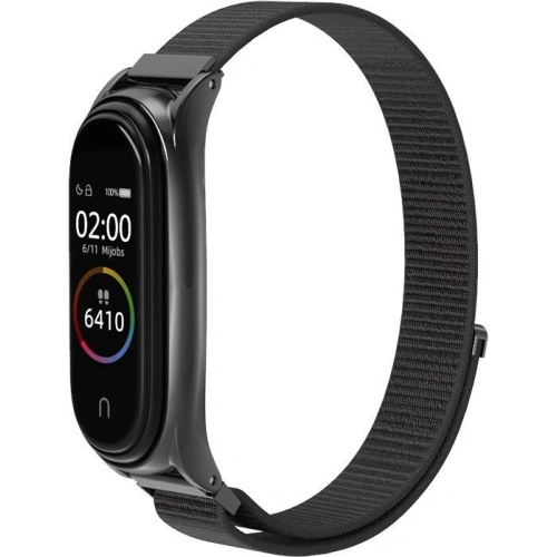 Pasek Tech-Protect Nylon Xiaomi Mi Band 7 Black