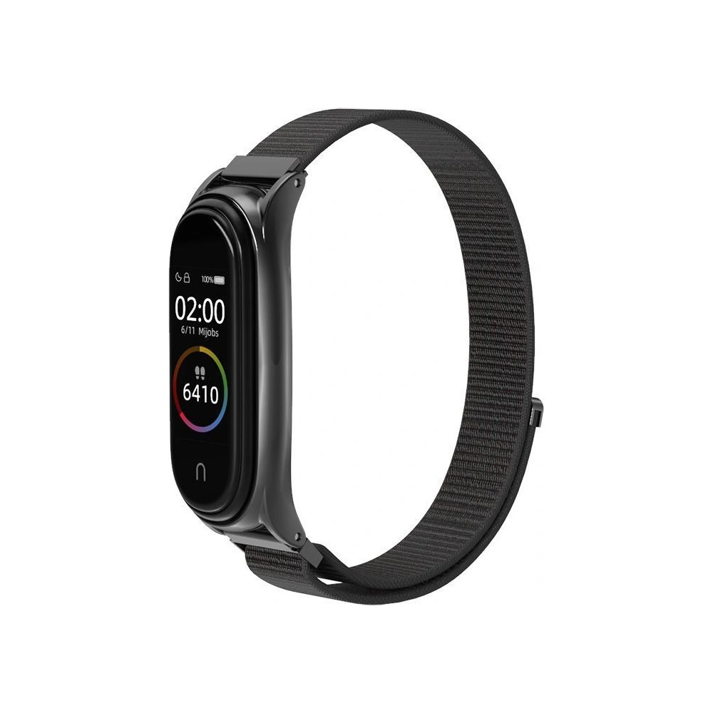 Hurtownia GSM - Pás Tech-Protect Nylon Xiaomi Mi Band 7 Černý - THP1110BLK - {ean13} - Hurt