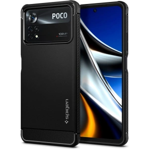 Hurtownia GSM - Etui Spigen Rugged Armor POCO X4 Pro 5G Matná Černá - SPN2262BLK - {ean13} - Hurt