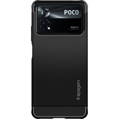 Etui Spigen Rugged Armor POCO X4 Pro 5G Matte Black