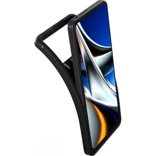 Etui Spigen Rugged Armor POCO X4 Pro 5G Matte Black