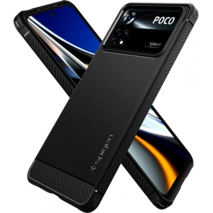 Hurtownia GSM - Etui Spigen Rugged Armor POCO X4 Pro 5G Matná Černá - SPN2262BLK - {ean13} - Hurt