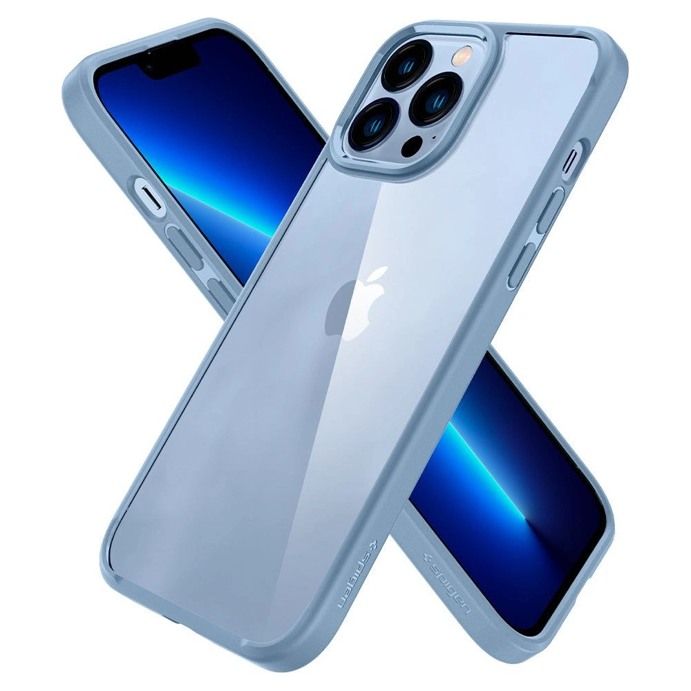 Hurtownia GSM - Etui Spigen Ultra Hybrid Apple iPhone 13 Pro Max Sierra Blue - SPN2263BLU - {ean13} - Hurt