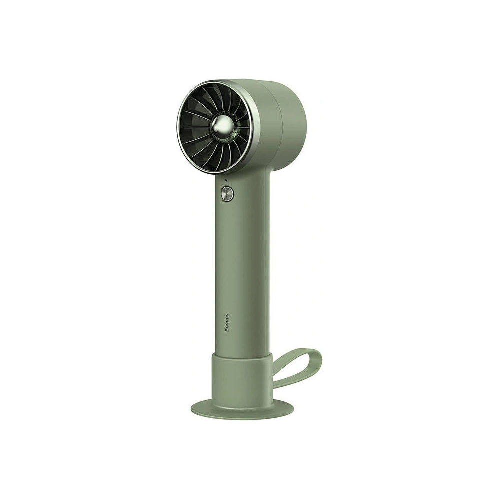 Hurtownia GSM - Přenosný ruční ventilátor Baseus Flyer Turbine + kabel USB-C (zelený) - BSU3260GRN - {ean13} - Hurt