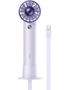 Baseus Flyer Turbine Handheld Fan + USB-C cable (purple)