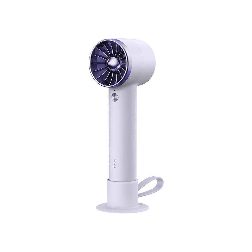 Hurtownia GSM - Přenosný ruční ventilátor Baseus Flyer Turbine + USB-C kabel (fialový) - BSU3261PRP - {ean13} - Hurt