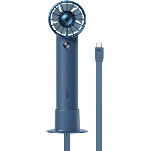 Wholesale Baseus Flyer Turbine Handheld Fan + USB-C cable (blue) - BSU3262BLU - {ean13} - Hurt