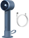 Wholesale Baseus Flyer Turbine Handheld Fan + USB-C cable (blue) - BSU3262BLU - {ean13} - Hurt