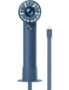 Przenośny wentylator ręczny Baseus Flyer Turbine + kabel Lightning (niebieski)