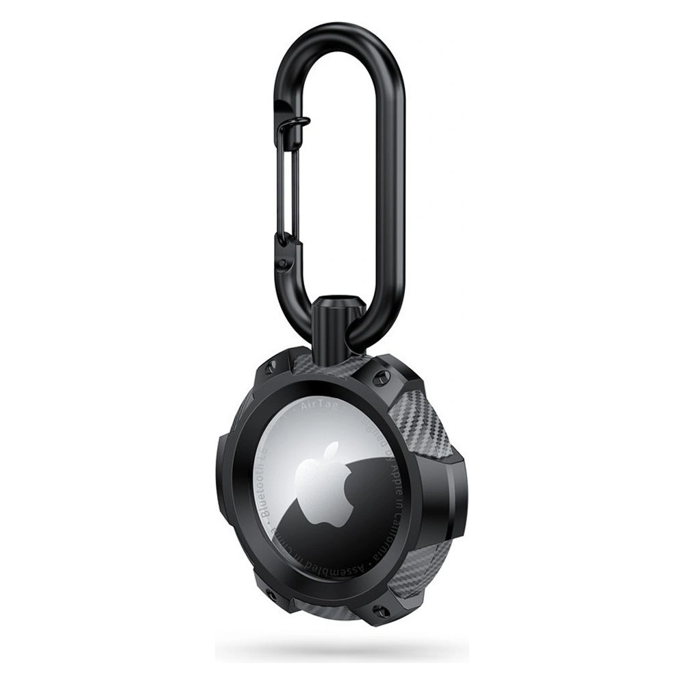 Hurtownia GSM - Etui Tech-Protect TPUCarbon Apple AirTag černá - THP1111BLK - {ean13} - Hurt