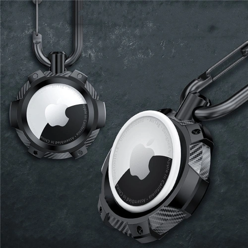 Etui Tech-Protect TPUCarbon Apple AirTag Black