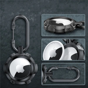 Wholesale Tech-Protect TPUCarbon Apple AirTag Black - THP1111BLK - {ean13} - Hurt
