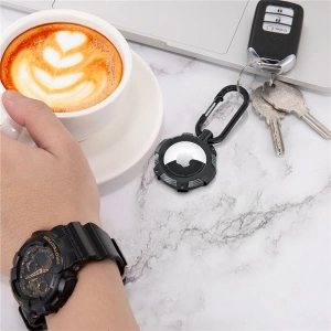 Wholesale Tech-Protect TPUCarbon Apple AirTag Black - THP1111BLK - {ean13} - Hurt
