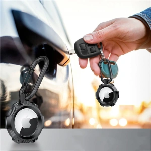 Wholesale Tech-Protect TPUCarbon Apple AirTag Black - THP1111BLK - {ean13} - Hurt