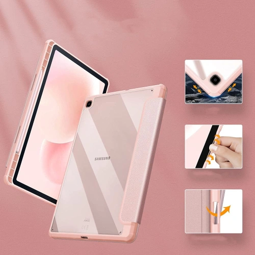 Etui Tech-Protect Smartcase Hybrid Samsung Galaxy Tab S6 Lite 10.4 2022/2020 Pink