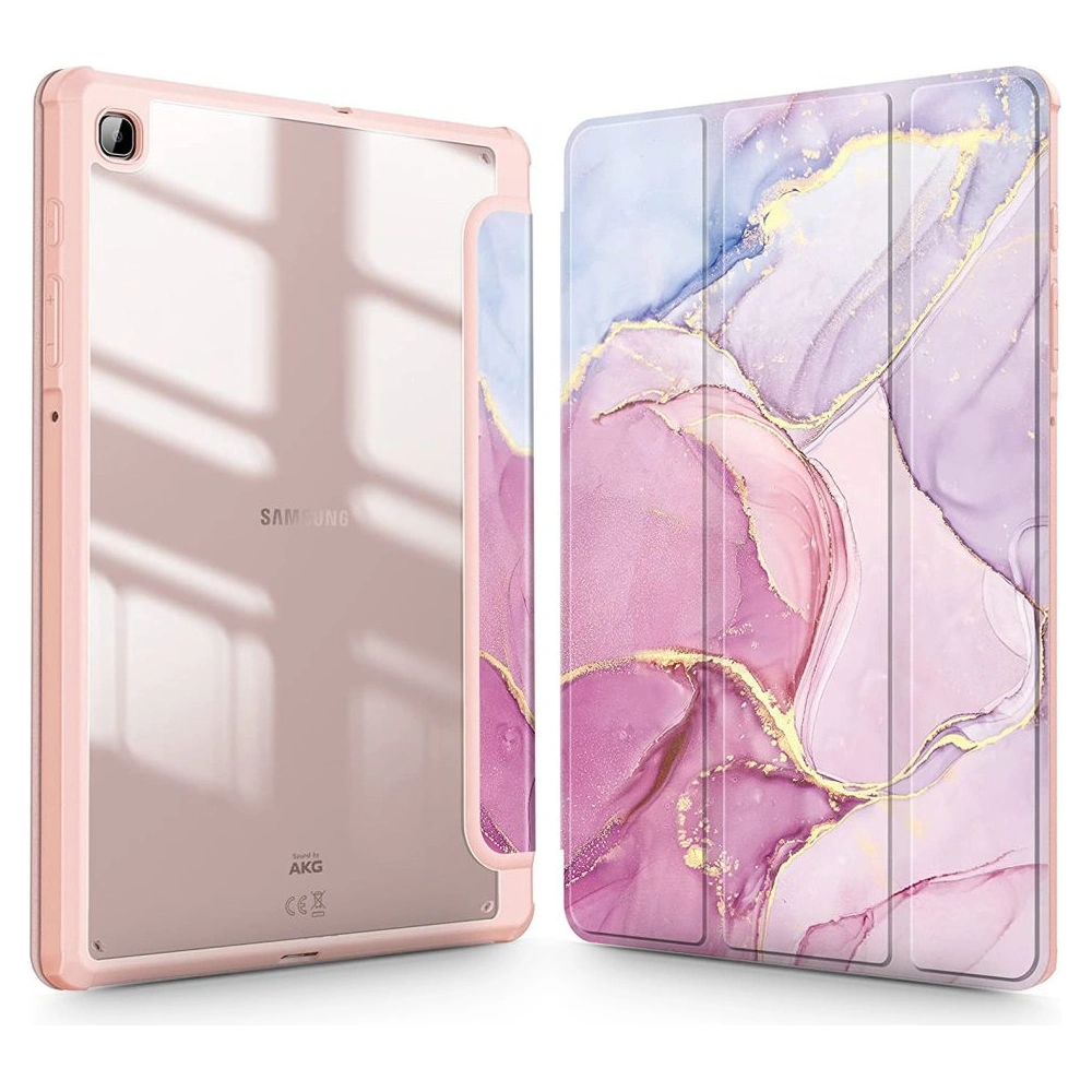Hurtownia GSM - Etui Tech-Protect Smartcase Hybrid Samsung Galaxy Tab S6 Lite 10.4 2022/2020 Marble - THP1119MRB - {ean13} - Hurt
