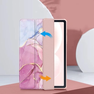 Hurtownia GSM - Etui Tech-Protect Smartcase Hybrid Samsung Galaxy Tab S6 Lite 10.4 2022/2020 Marble - THP1119MRB - {ean13} - Hurt