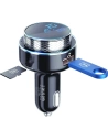 Hurtownia GSM - Transmiter FM 3MK HyperCar Charger - 2xUSB-A + 1 czytnik kart TF + Bluetooth - 3MK3753 - {ean13} - Hurt