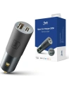 Ładowarka samochodowa 3MK HyperCar Charger 100W Power Delivery USB-A + USB-C