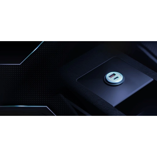 Ładowarka samochodowa 3MK HyperCar Charger 30W Power Delivery USB-A + USB-C