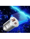 Hurtownia GSM - Ładowarka samochodowa 3MK HyperCar Charger 30W Power Delivery USB-A + USB-C - 3MK3755 - {ean13} - Hurt