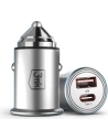 Hurtownia GSM - Ładowarka samochodowa 3MK HyperCar Charger 30W Power Delivery USB-A + USB-C - 3MK3755 - {ean13} - Hurt