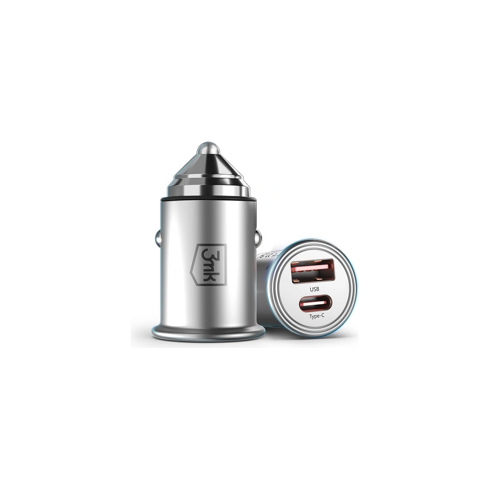 Hurtownia GSM - Auto nabíječka 3MK HyperCar Charger 30W Power Delivery USB-A + USB-C - 3MK3755 - {ean13} - Hurt
