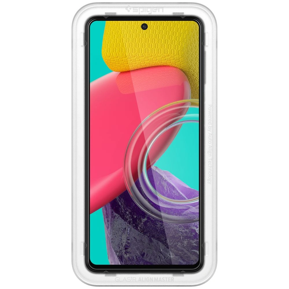 Hurtownia GSM - Tvrdé sklo Spigen GLAS.tR Slim AlignMaster Samsung Galaxy M53 5G Černé - SPN2264BLK - {ean13} - Hurt