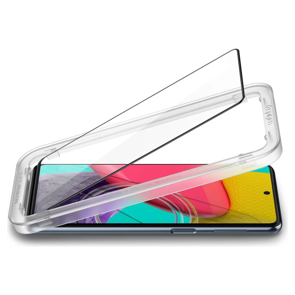 Hurtownia GSM - Tvrdé sklo Spigen GLAS.tR Slim AlignMaster Samsung Galaxy M53 5G Černé - SPN2264BLK - {ean13} - Hurt