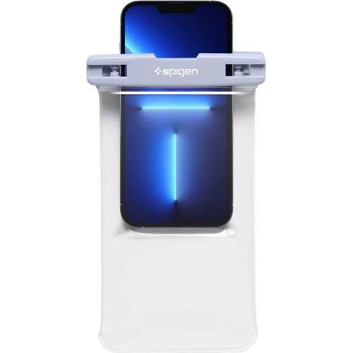 Uniwersalne wodoszczelne etui Spigen A601 Universal Waterproof Case Aqua Blue [2 PACK]