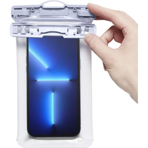 Uniwersalne wodoszczelne etui Spigen A601 Universal Waterproof Case Aqua Blue [2 PACK]