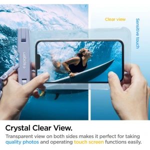 Wholesale Spigen A601 Universal Waterproof Case Aqua Blue [2 PACK] - SPN2265BLU - {ean13} - Hurt