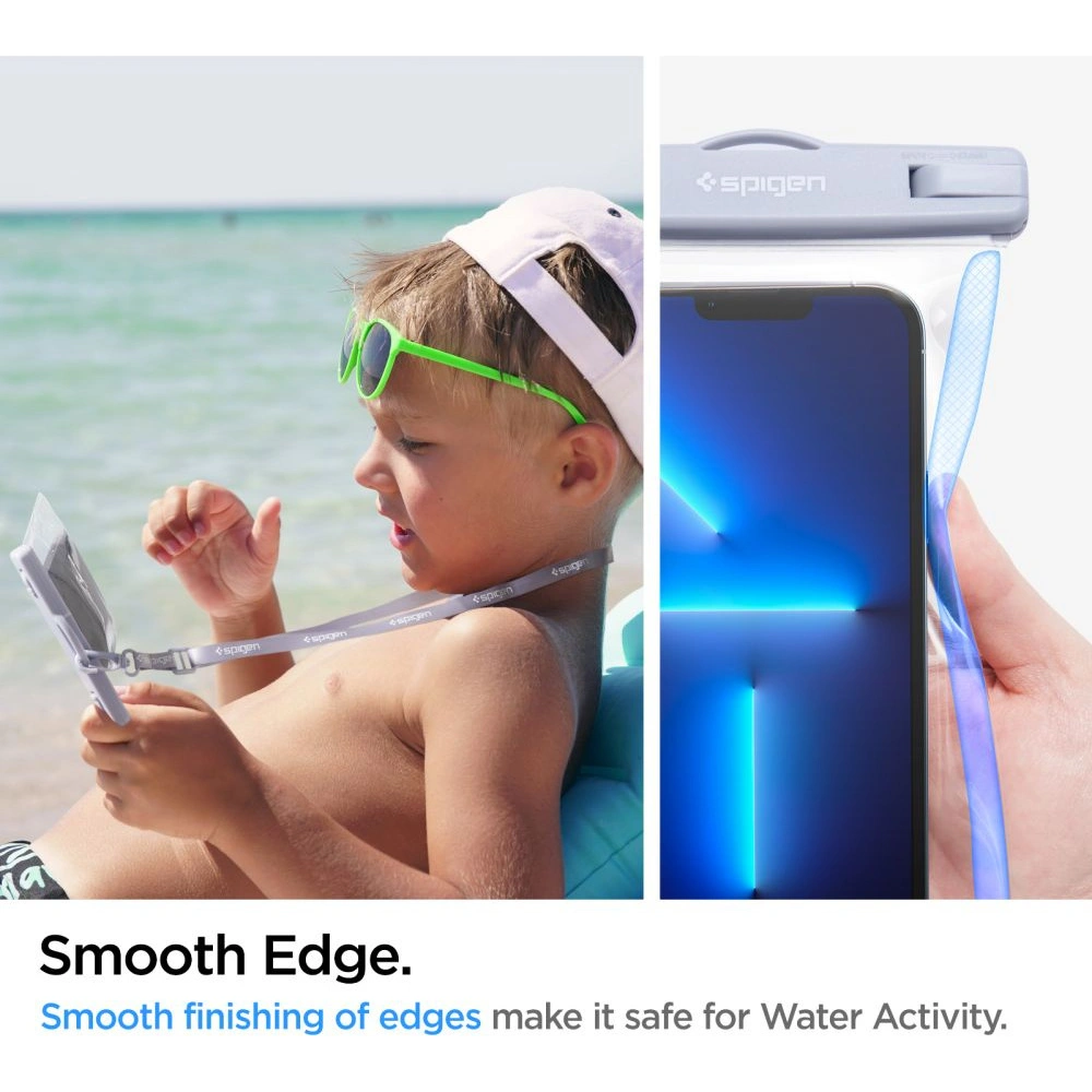 Wholesale Spigen A601 Universal Waterproof Case Aqua Blue [2 PACK] - SPN2265BLU - {ean13} - Hurt