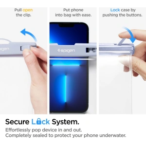 Wholesale Spigen A601 Universal Waterproof Case Aqua Blue [2 PACK] - SPN2265BLU - {ean13} - Hurt