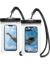 Univerzální vodotěsné pouzdro Spigen A610 Universal Waterproof Float Case Crystal Clear [2 PACK]