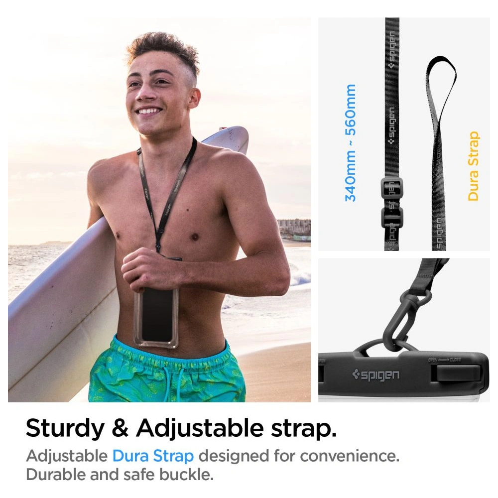 Wholesale Spigen A610 Universal Waterproof Float Case Crystal Clear [2 PACK] - SPN2267CL - {ean13} - Hurt