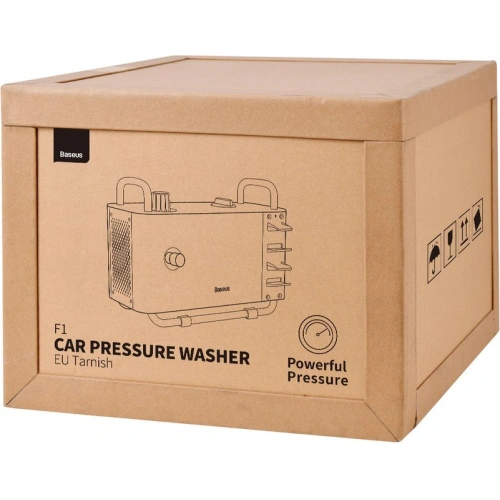 Przenośna myjka ciśnieniowa Baseus F1 (zestaw M) szary