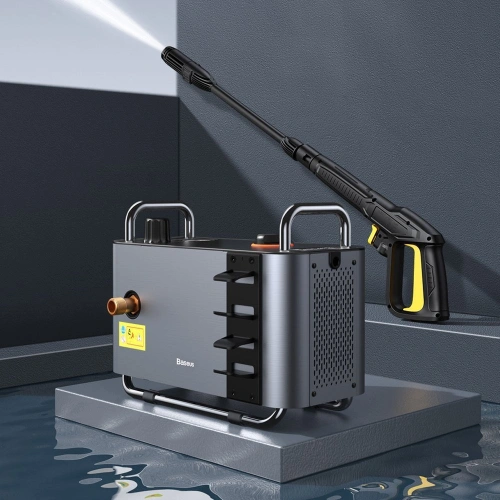 Przenośna myjka ciśnieniowa Baseus F1 (zestaw M) szary