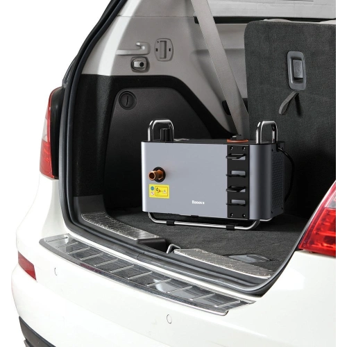 Przenośna myjka ciśnieniowa Baseus F1 (zestaw M) szary