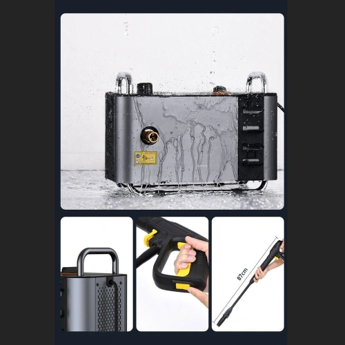 Przenośna myjka ciśnieniowa Baseus F1 (zestaw M) szary