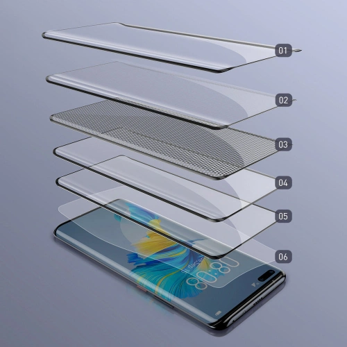 Szkło hartowane Baseus 0,25mm Huawei Mate 40 Pro Full Cover