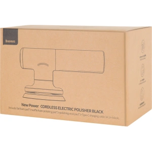 Wholesale Baseus cordless electric polish machine 30W 4000mAh black - BSU3271BLK - {ean13} - Hurt