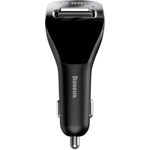 Hurtownia GSM - Transmiter FM Baseus F40 Bluetooth port AUX nabíječka do auta 2x USB 15W 2A černá - BSU3273BLK - {ean13} - Hurt