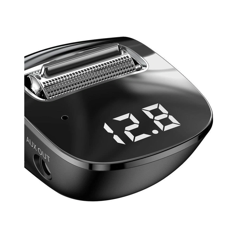 Hurtownia GSM - Transmiter FM Baseus F40 Bluetooth port AUX nabíječka do auta 2x USB 15W 2A černá - BSU3273BLK - {ean13} - Hurt