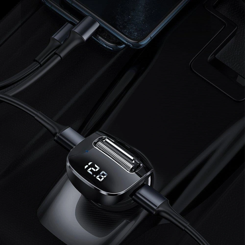 Hurtownia GSM - Transmiter FM Baseus F40 Bluetooth port AUX nabíječka do auta 2x USB 15W 2A černá - BSU3273BLK - {ean13} - Hurt